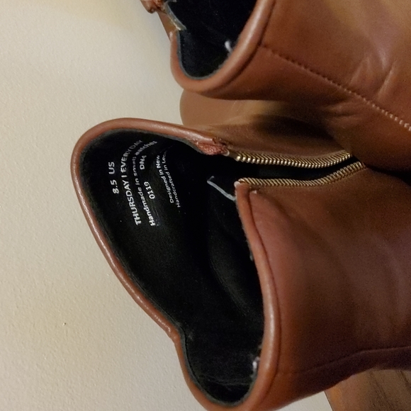 Thursday boots. Size 8.5  side zip - Picture 3 of 11